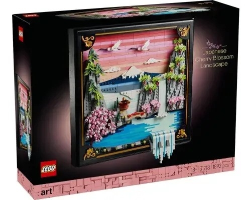 Peisaj cu flori de cires japonez 31218 LEGO Art